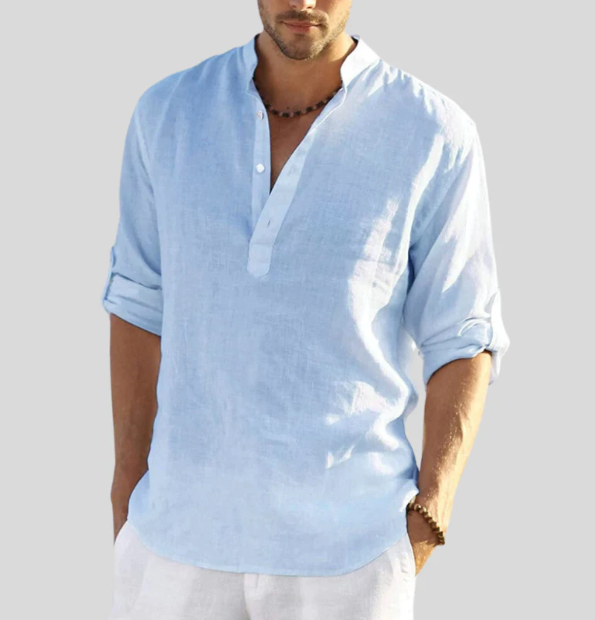 Adriano – Herren-Leinenhemd