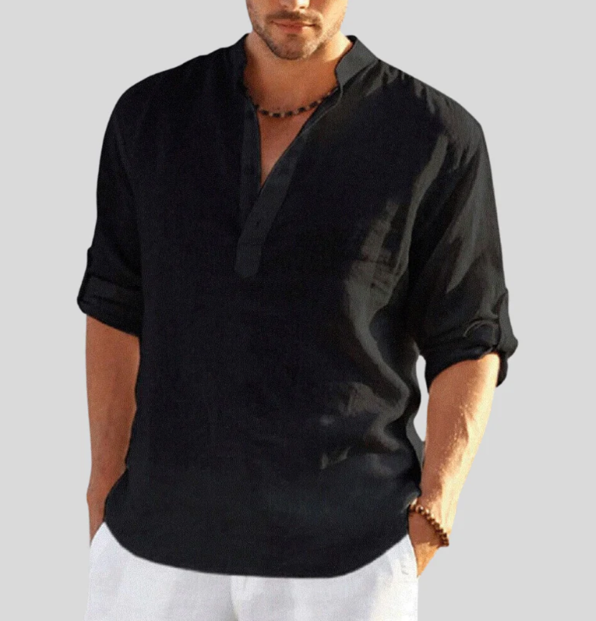 Adriano – Herren-Leinenhemd