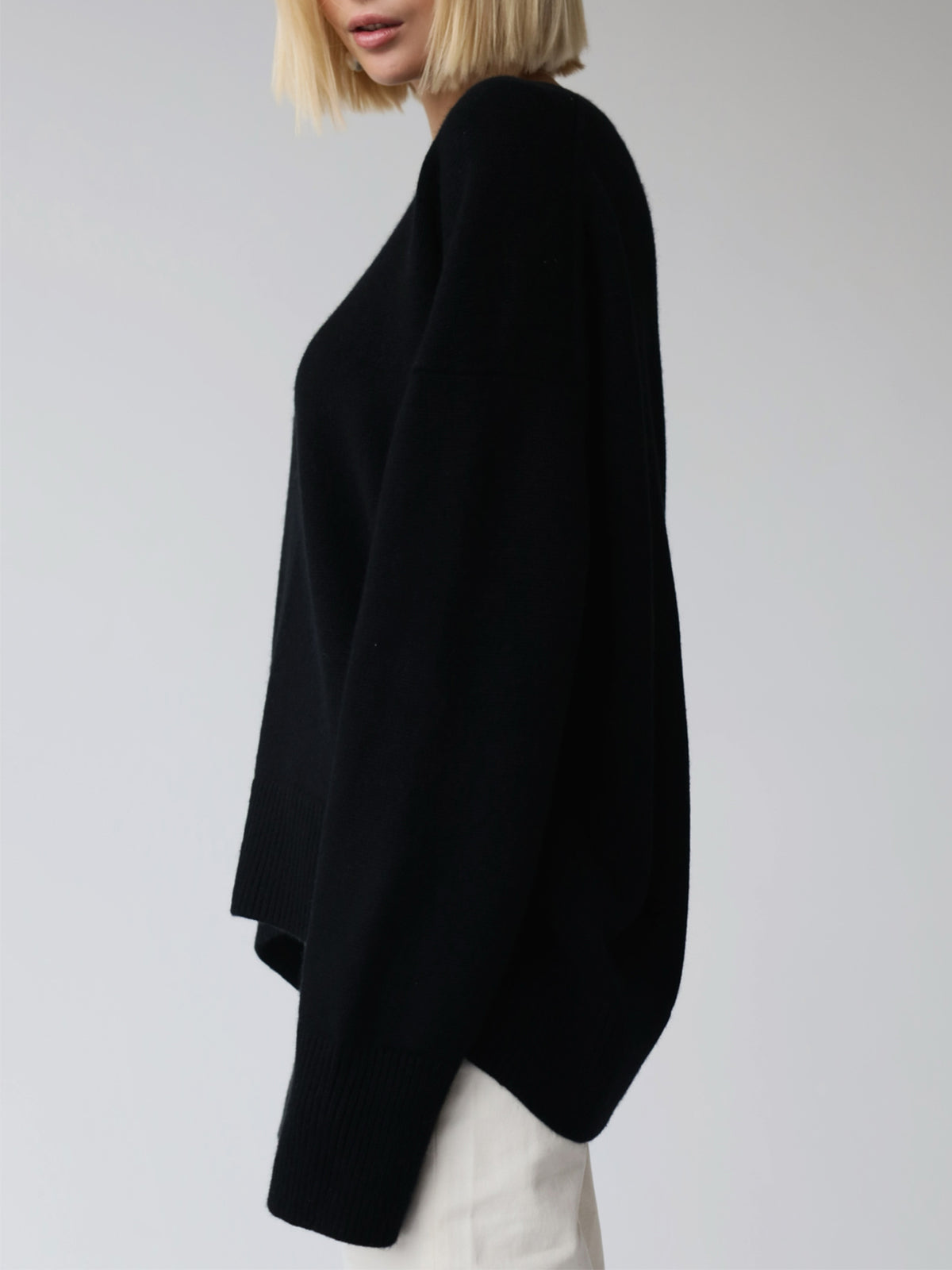 Amara – Große Größen Pullover „Zuckerwatte“