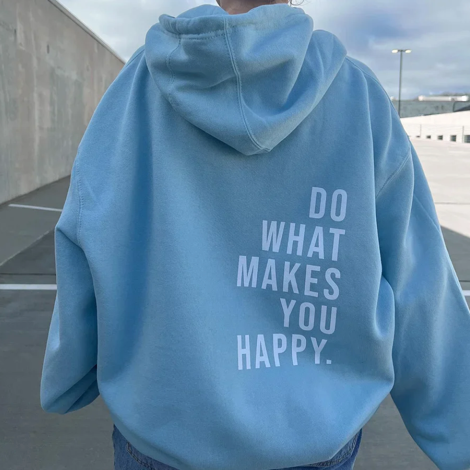 Jasmin – Moderner Hoodie mit Aufdruck