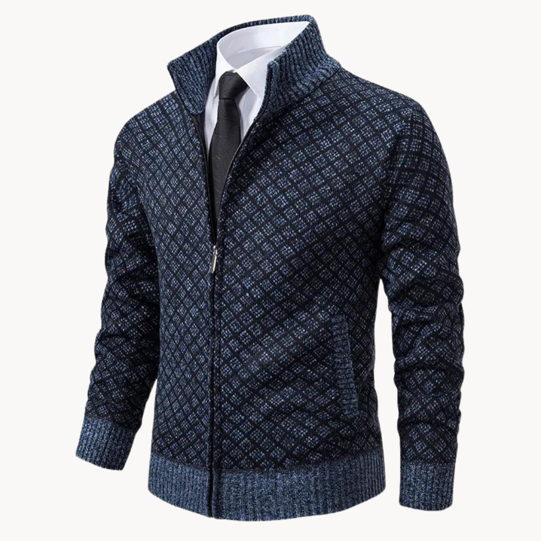 Julien – Rollkragen Jacquard Pulli