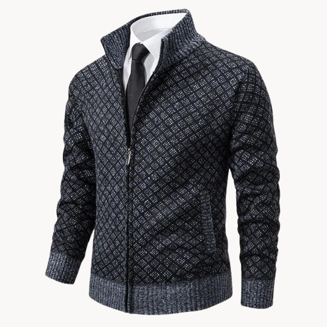Julien – Rollkragen Jacquard Pulli