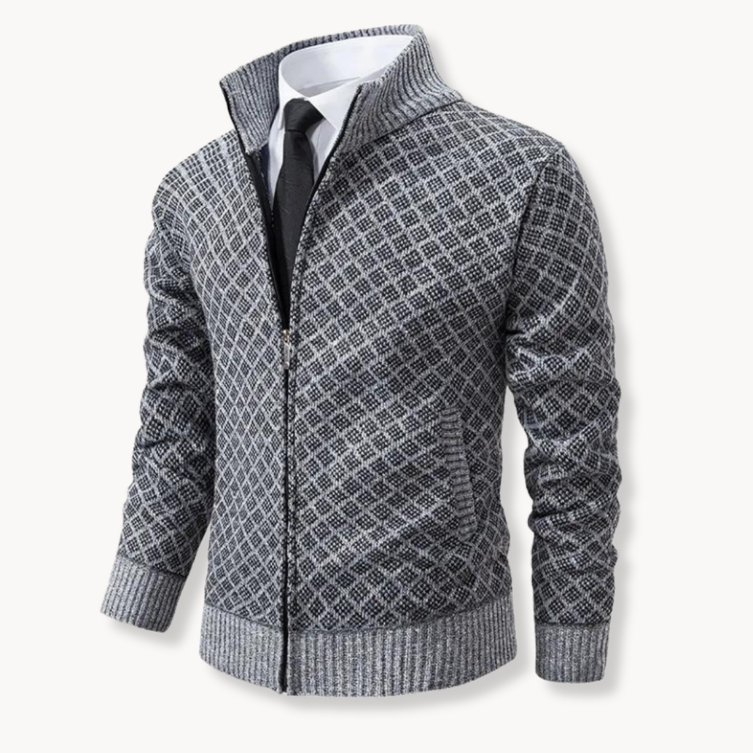 Julien – Rollkragen Jacquard Pulli