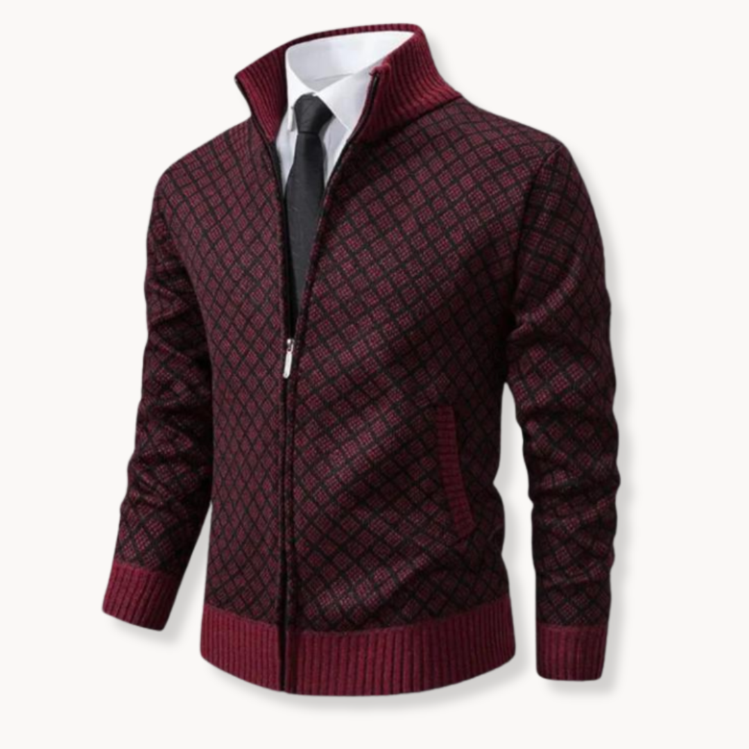 Julien – Rollkragen Jacquard Pulli