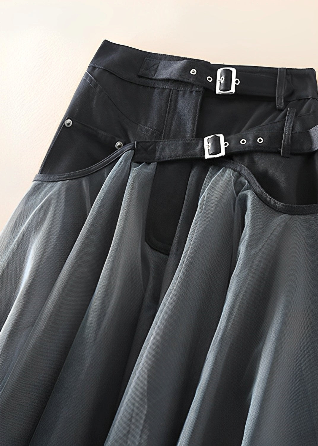 Patrice - Damenrock aus Tüll mit hoher Taille