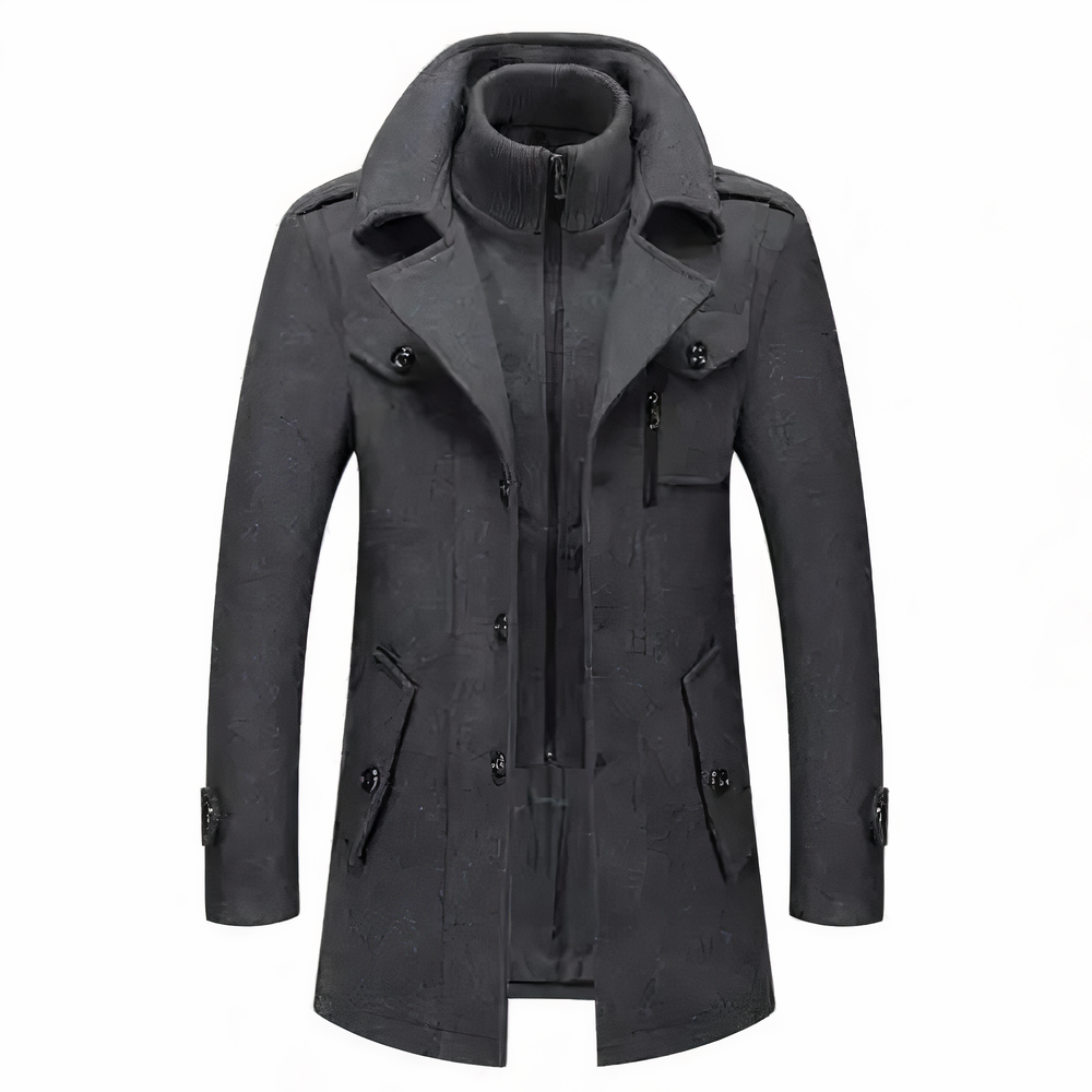 Grayson – Herrenjacke mit Doppelkragen im Trend
