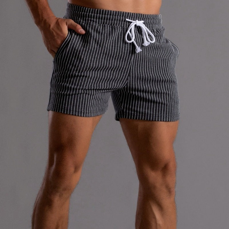 Alex – Modische und Angenehme Gestreifte Shorts für Herren