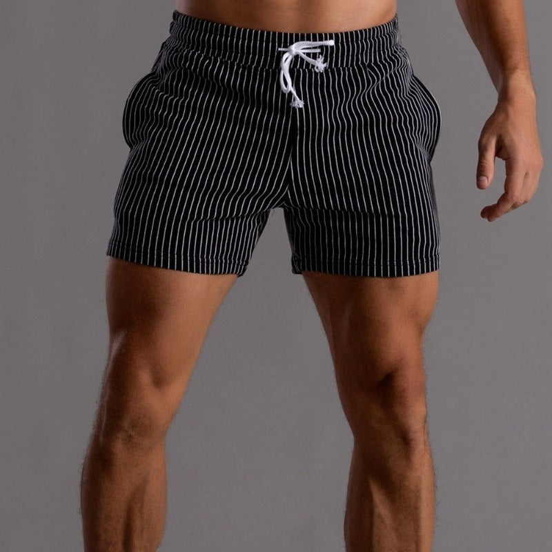 Alex – Modische und Angenehme Gestreifte Shorts für Herren