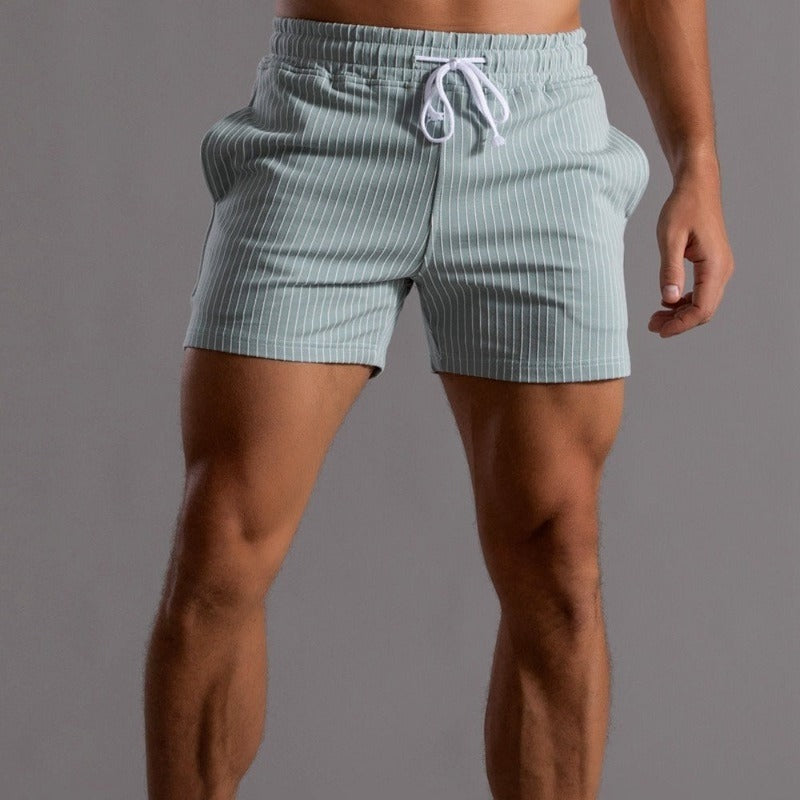 Alex – Modische und Angenehme Gestreifte Shorts für Herren