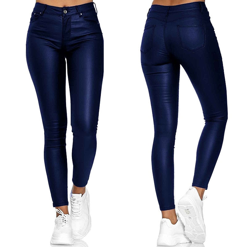 Dina – Dehnbare Lederhose