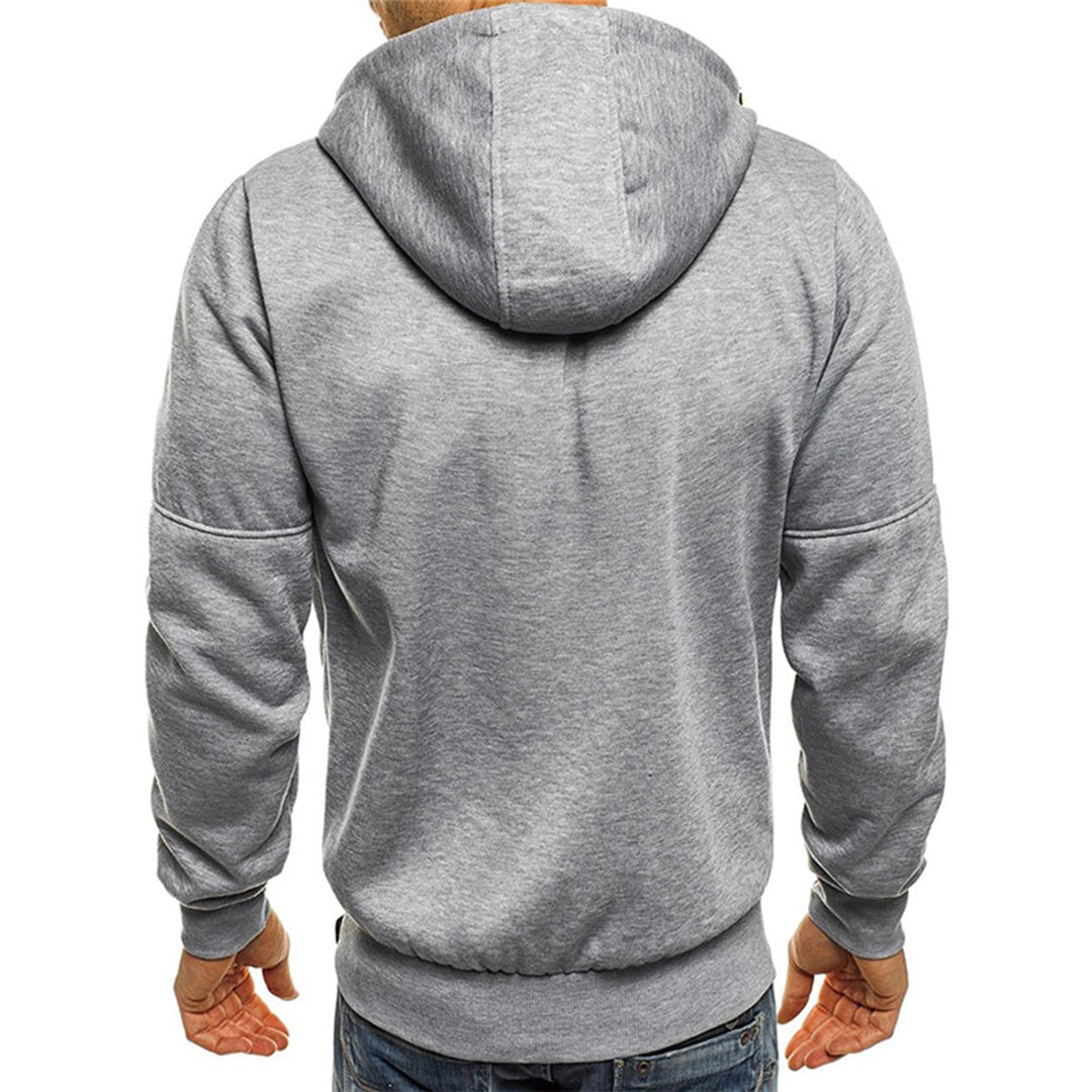 Bilbo - Vielseitiger Herren-Pullover mit Zipper und Kapuze
