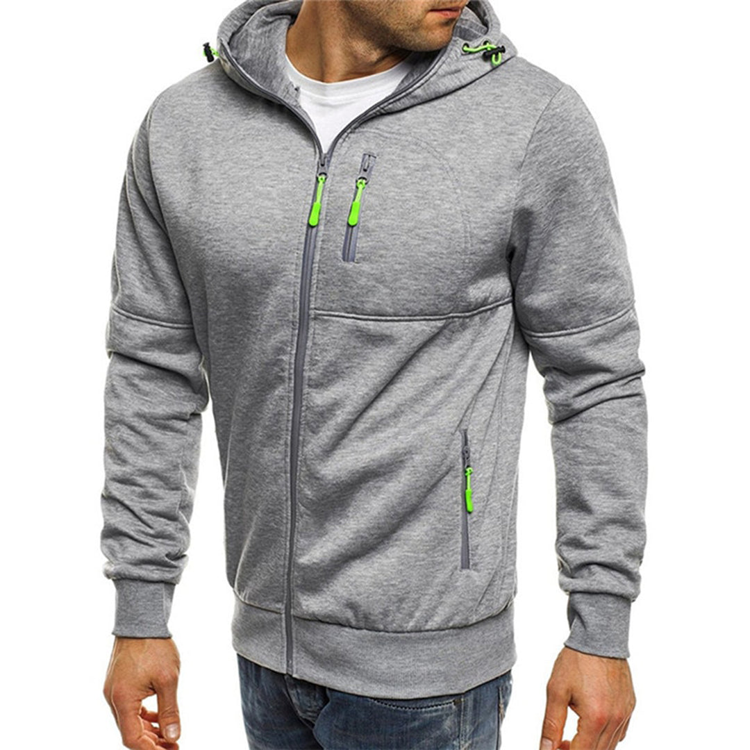 Bilbo - Vielseitiger Herren-Pullover mit Zipper und Kapuze