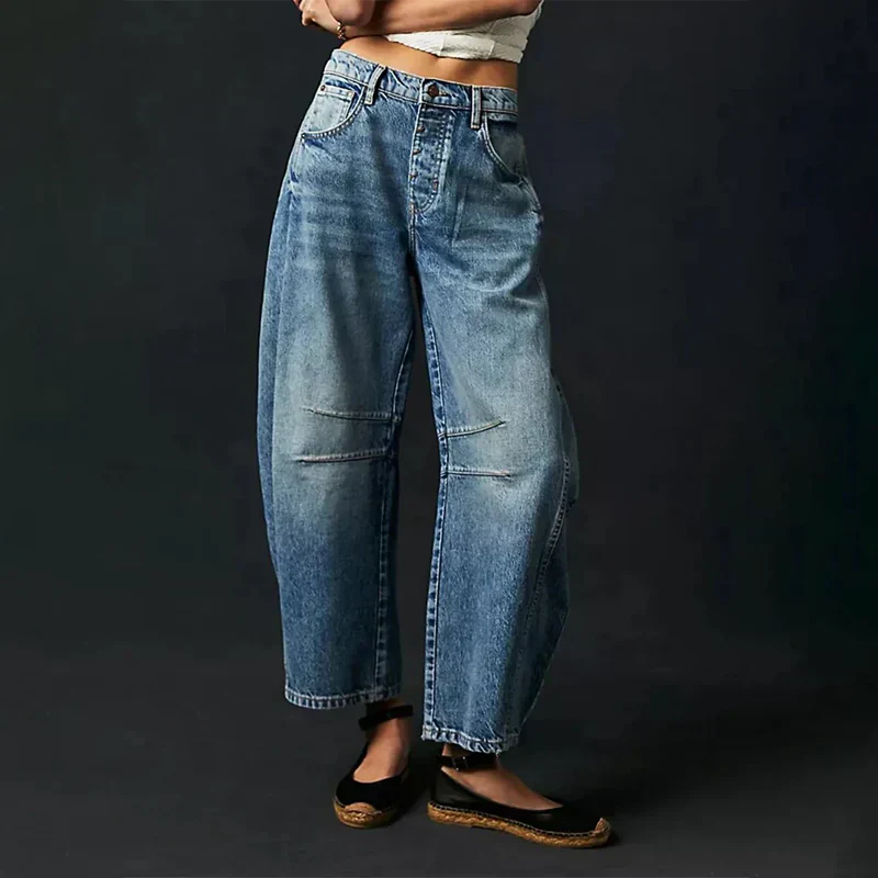 Beatrice - Bequeme Jeans mit weitem Bein