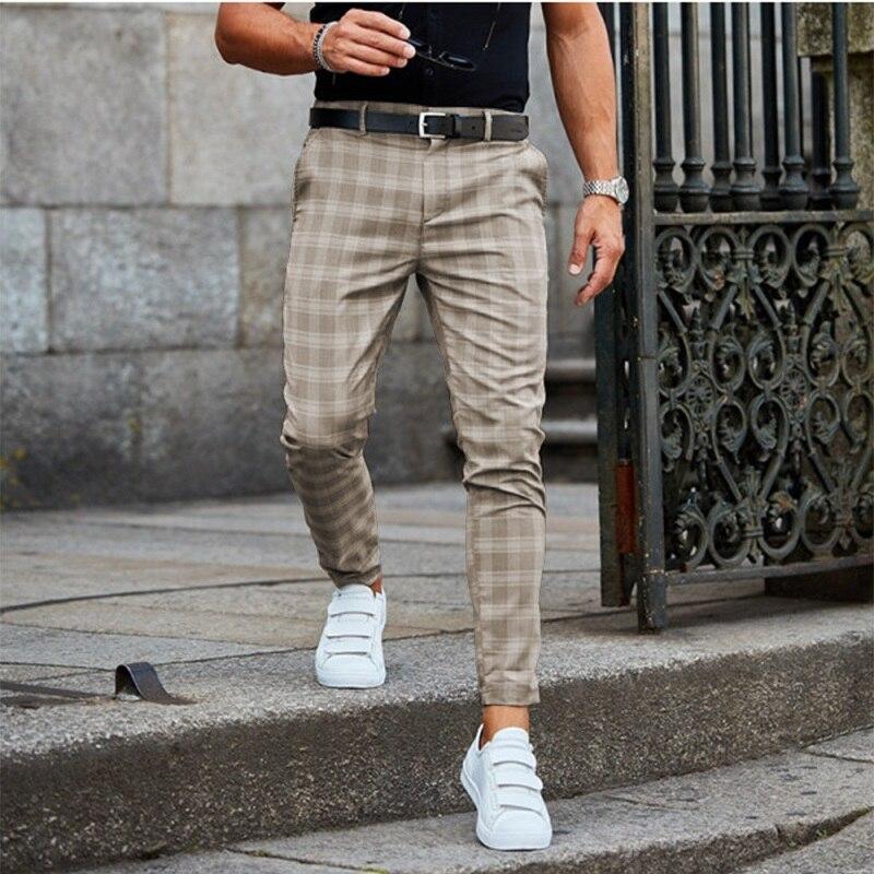Felix – Stilvolle Herren-Chinohose mit Karomuster