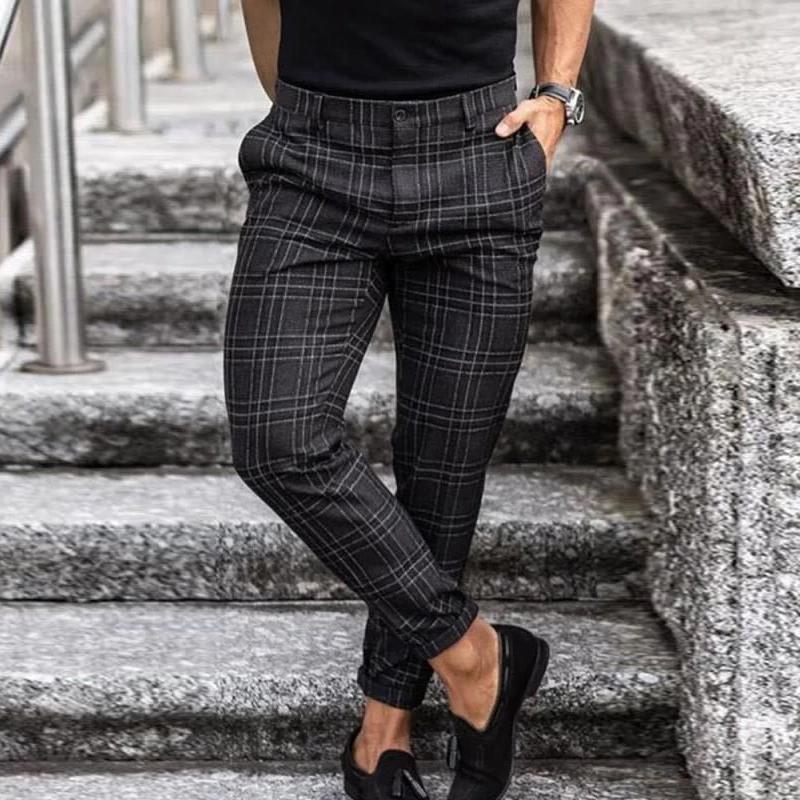 Felix – Stilvolle Herren-Chinohose mit Karomuster