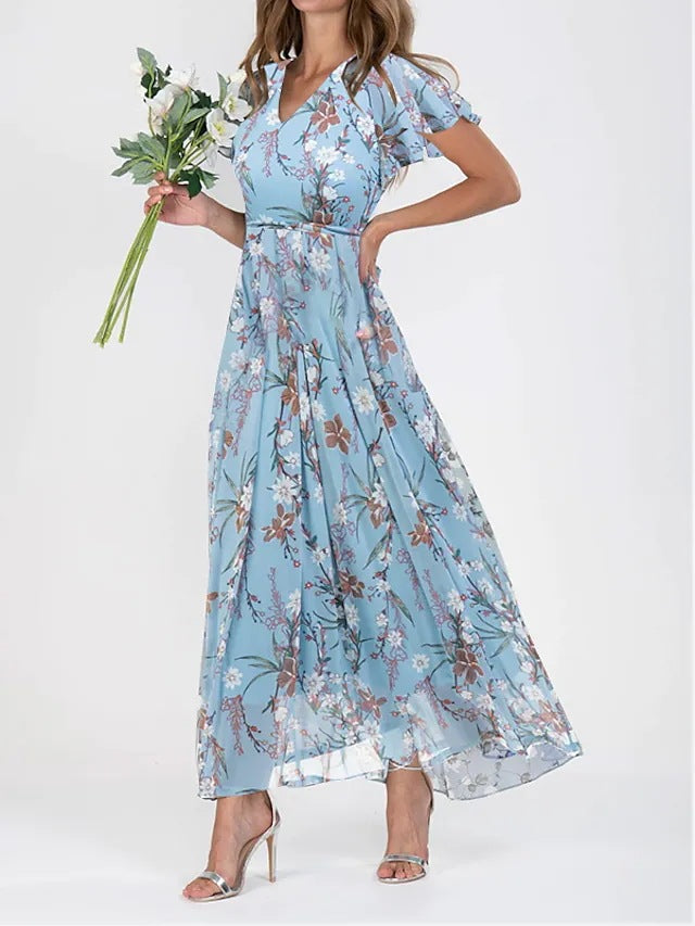 Lea – Elegantes Kleid in Midi-Länge für jeden Anlass