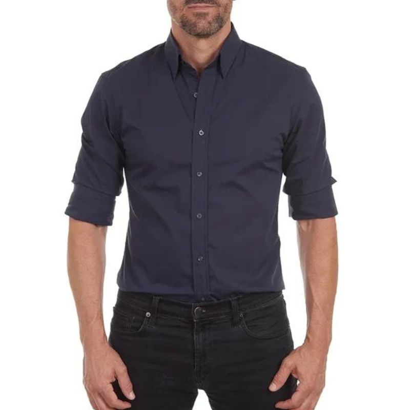 Dustin - Knitterfreies Hemd mit Zipper
