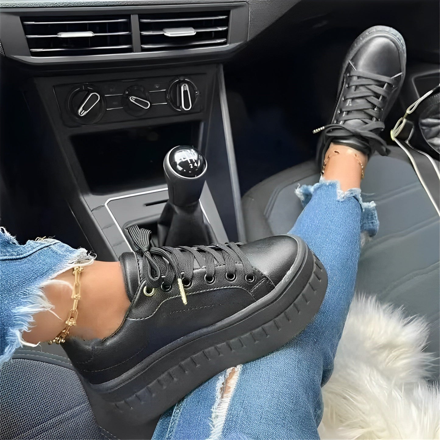 Valerie - Damen-Sneaker mit dicker Sohle