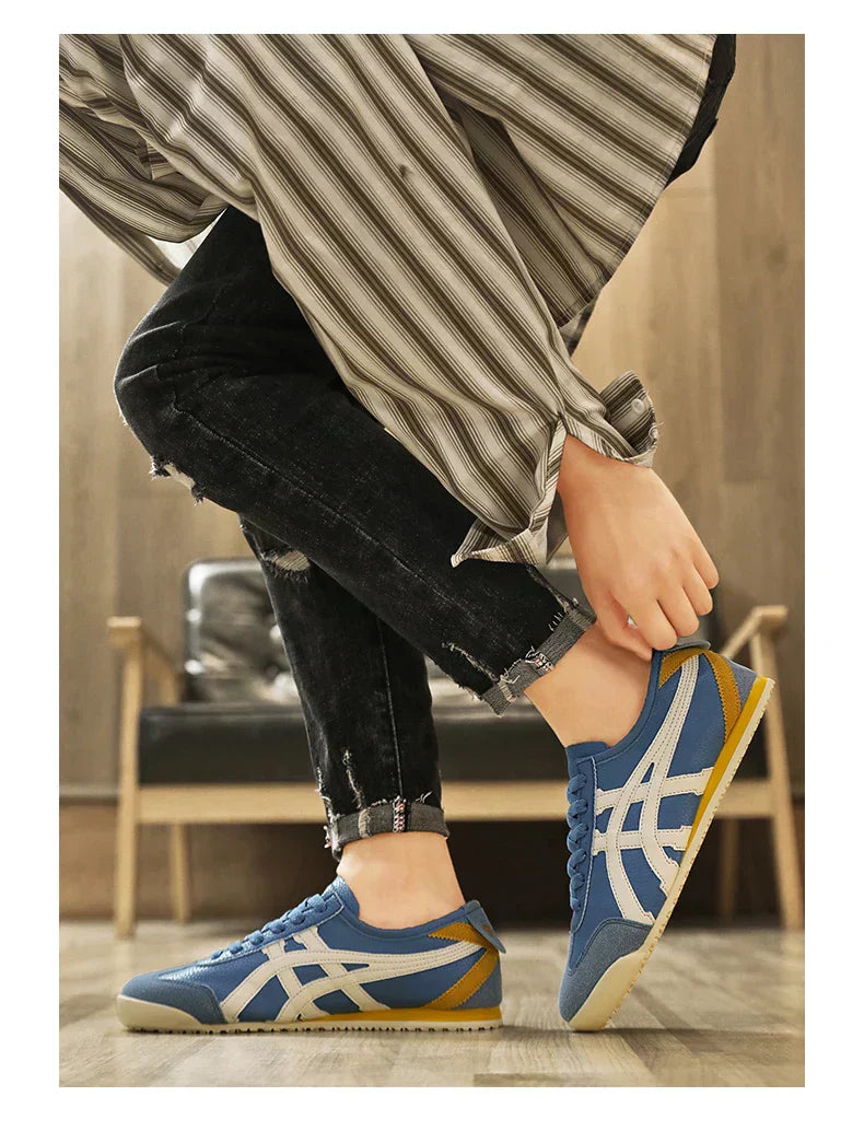 Armin – Sommer-Sneakers mit geometrischem Muster