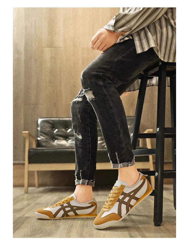 Armin – Sommer-Sneakers mit geometrischem Muster