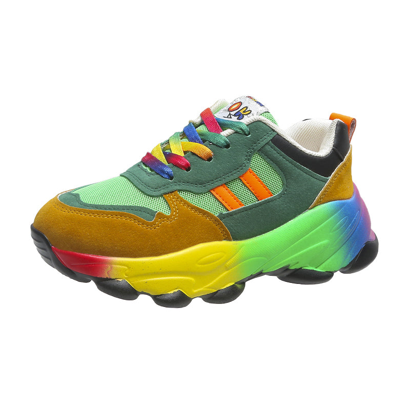 Jolie - Bunte Damenschuhe mit hoher Sohle