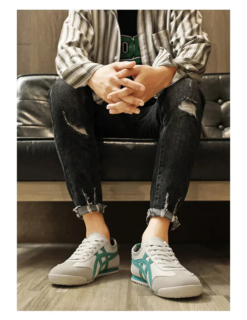 Armin – Sommer-Sneakers mit geometrischem Muster