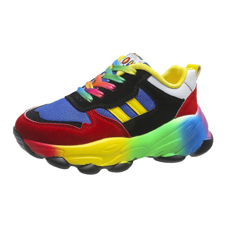 Jolie - Bunte Damenschuhe mit hoher Sohle