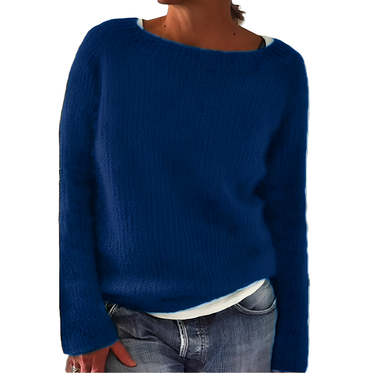 Angelia - Gemütlicher, warmer Damenpullover aus weichem Strick