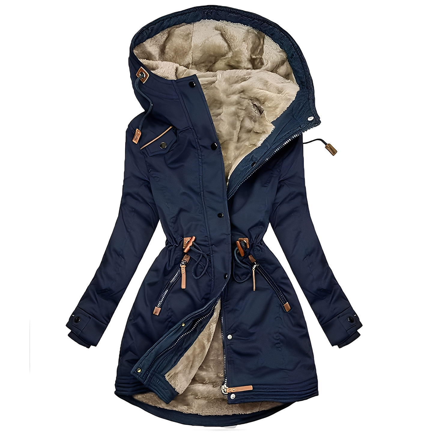 Lavena - Modischer, wasserdichter Damenparka