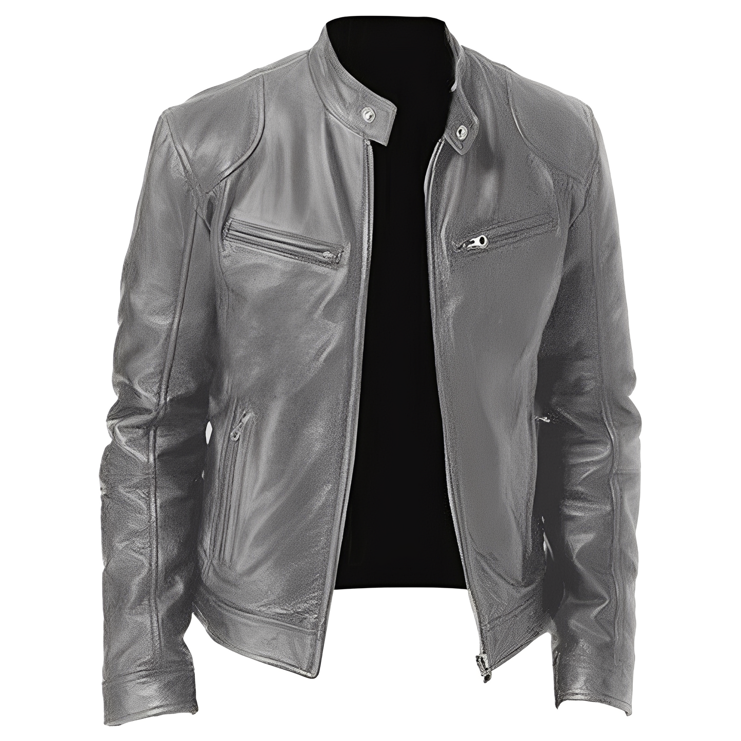 Jaron - Stylische Herrenjacke aus Kunstleder