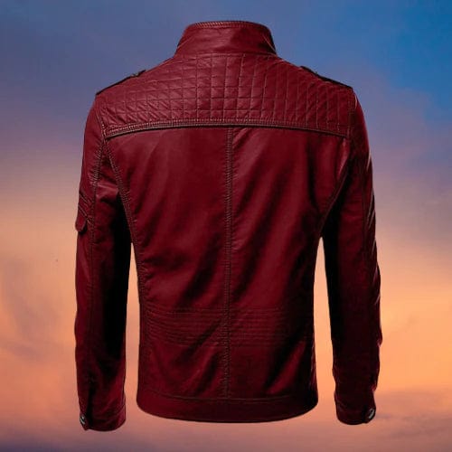 Lucas - Luxus-Lederjacke im modernen Stil