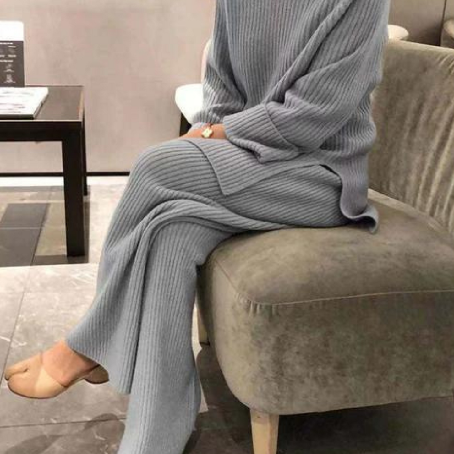 Samantha – Bequemes Strickset aus Pullover & Hose