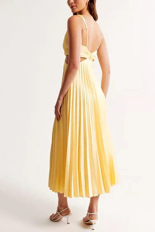 Noemi – Elegantes Abendkleid mit Falten für Damen