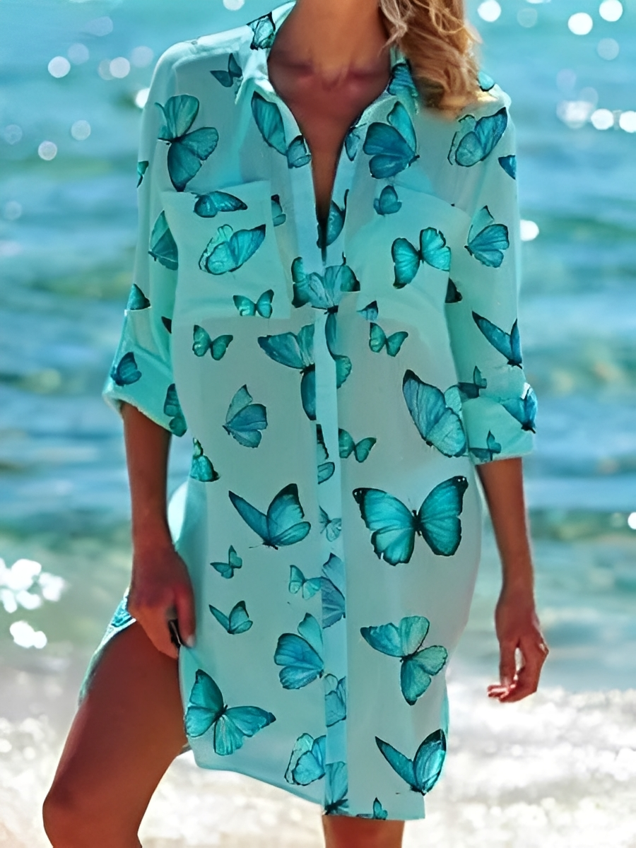 Emely - Bequemes, locker sitzendes Frauenkleid