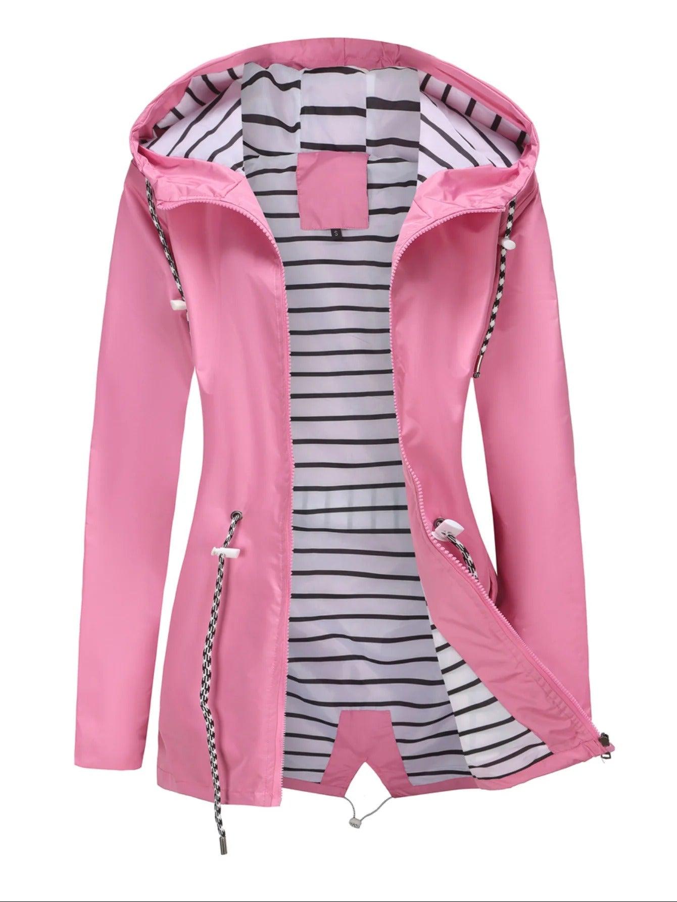 Nathalie – Lange Regenjacke