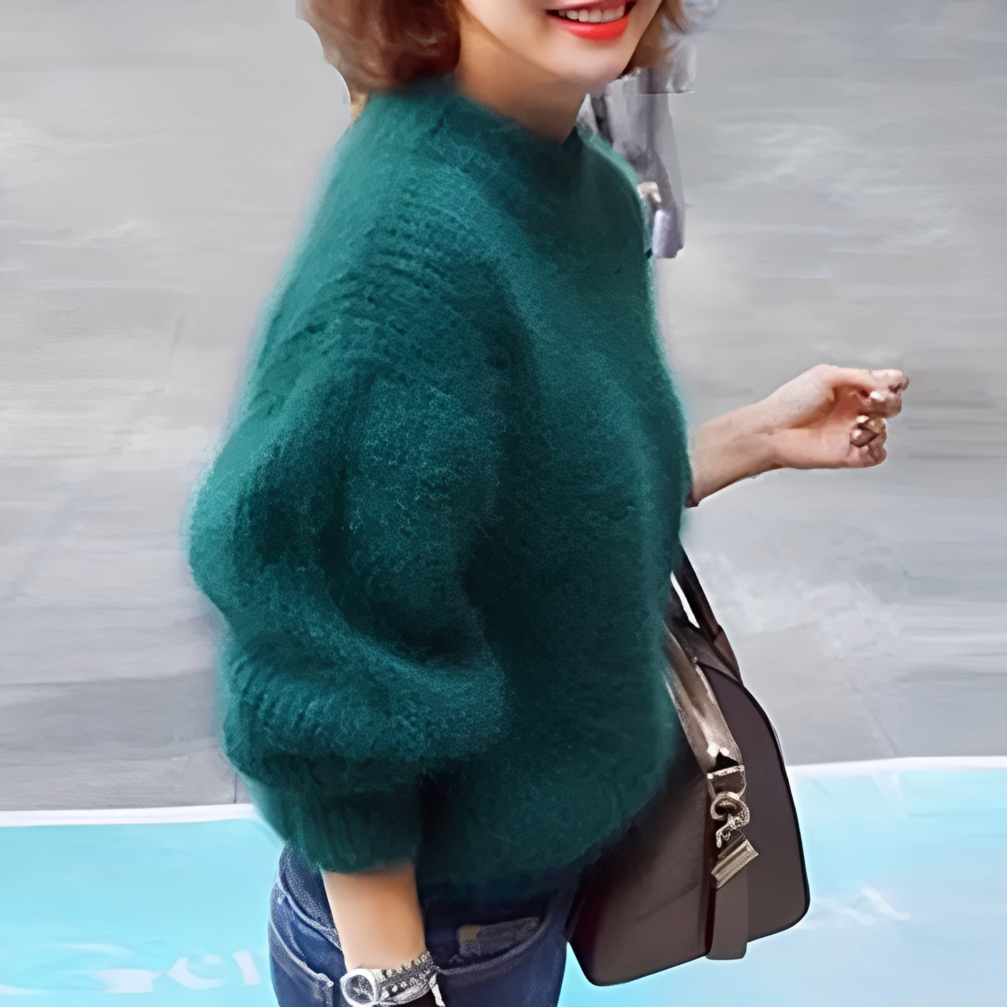 Brenda – Vintage-Angora-Stil Pullover