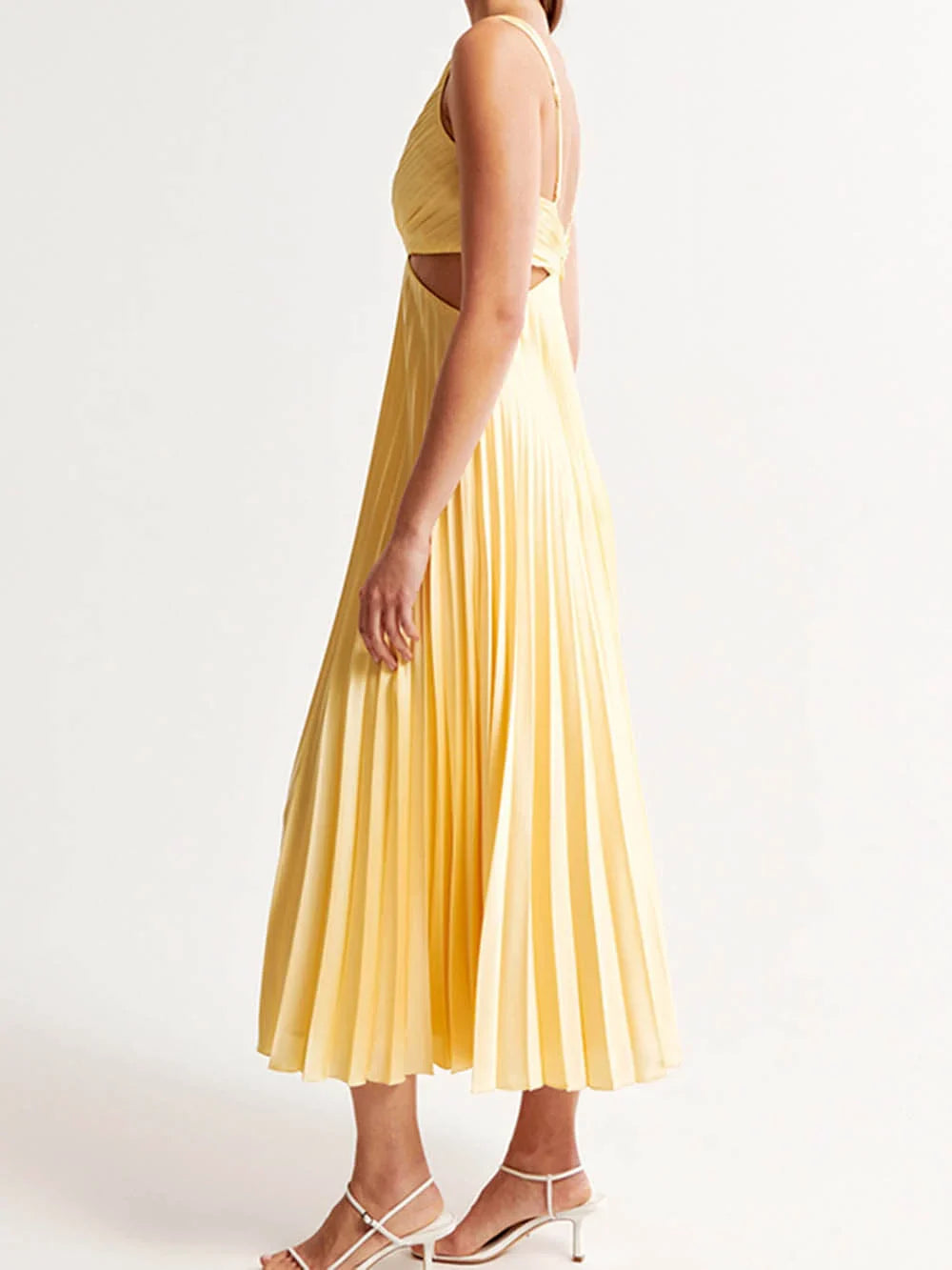Noemi – Elegantes Abendkleid mit Falten für Damen