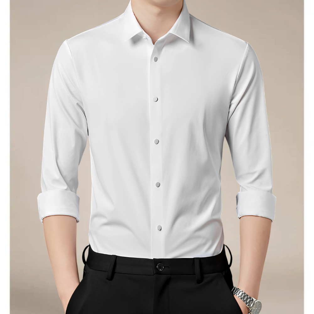 Dario – Knitterfreies Stretchshirt