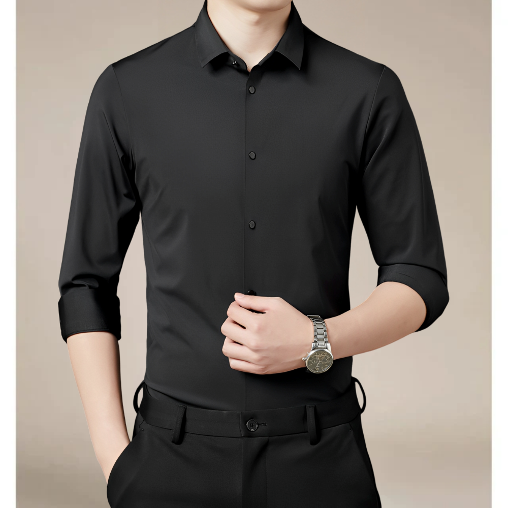 Dario – Knitterfreies Stretchshirt