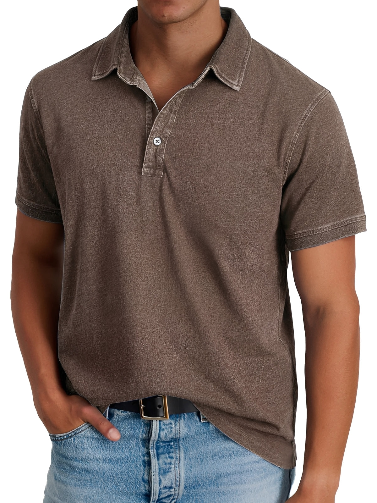 Darrell - Bequemes, modernes Männer-Poloshirt