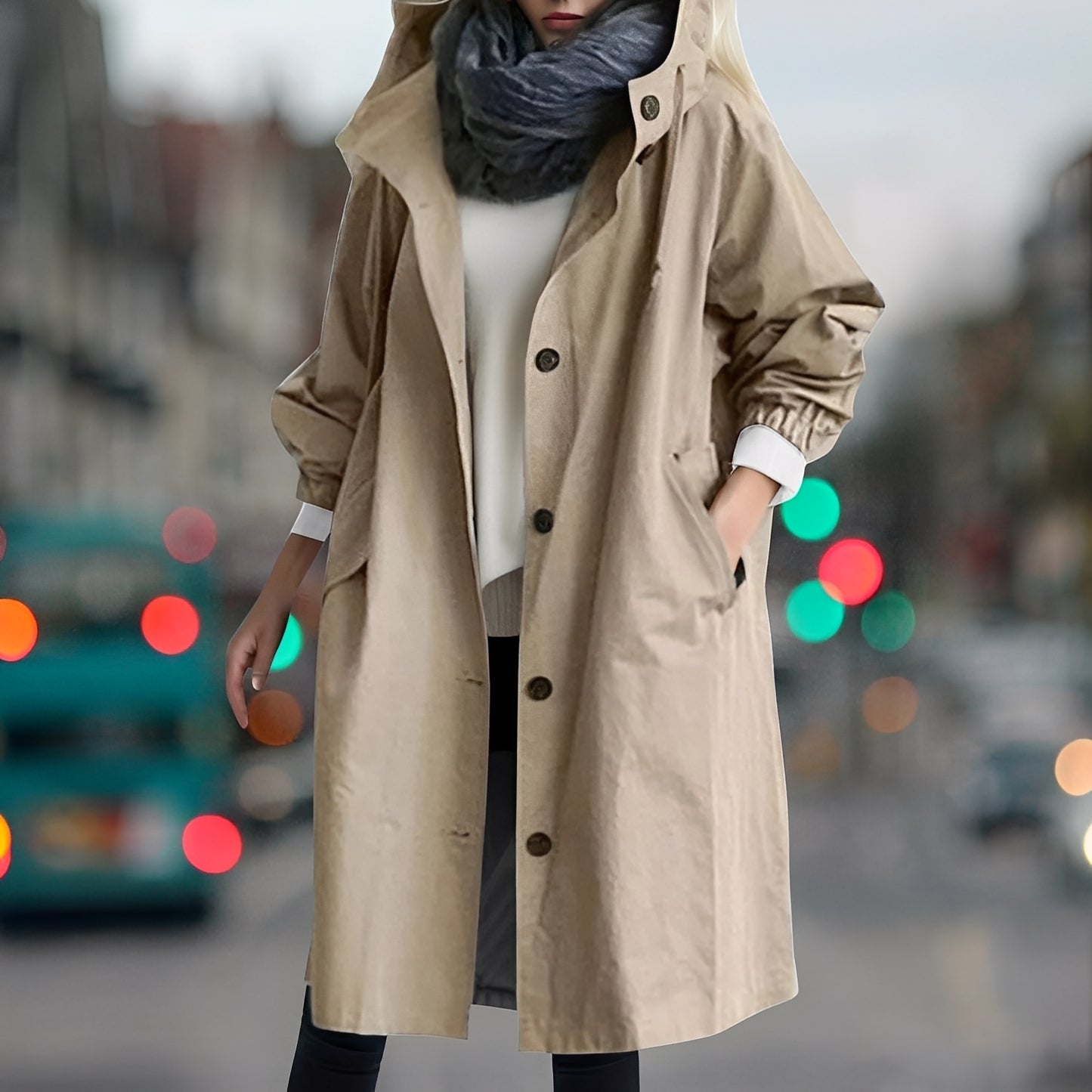 Shavonne - Stilvoller wasserdichter Damen-Trenchcoat