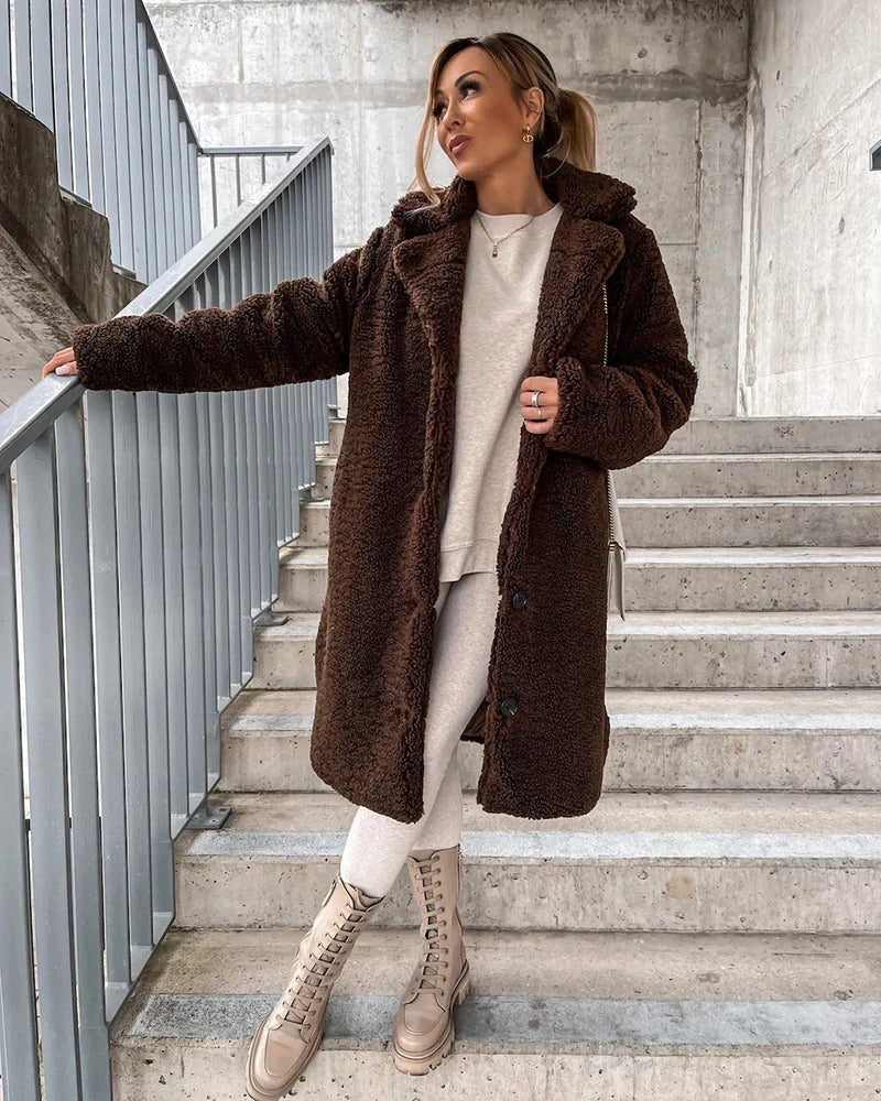 Georgiana - Schicke Kunstfelljacke für Damen