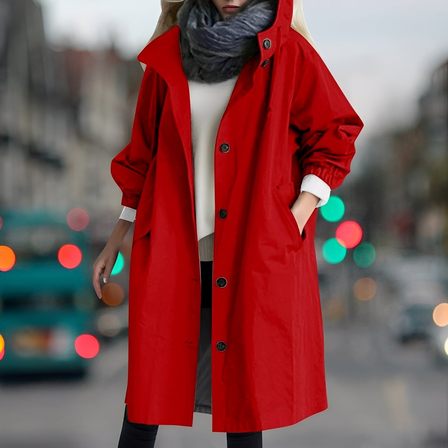 Shavonne - Stilvoller wasserdichter Damen-Trenchcoat