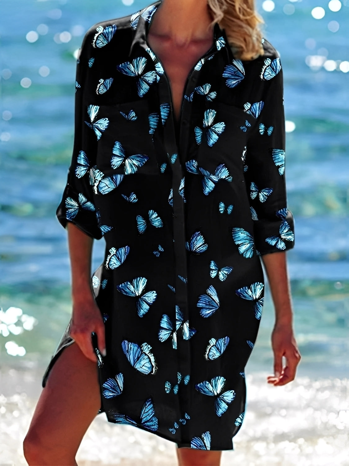 Emely - Bequemes, locker sitzendes Frauenkleid