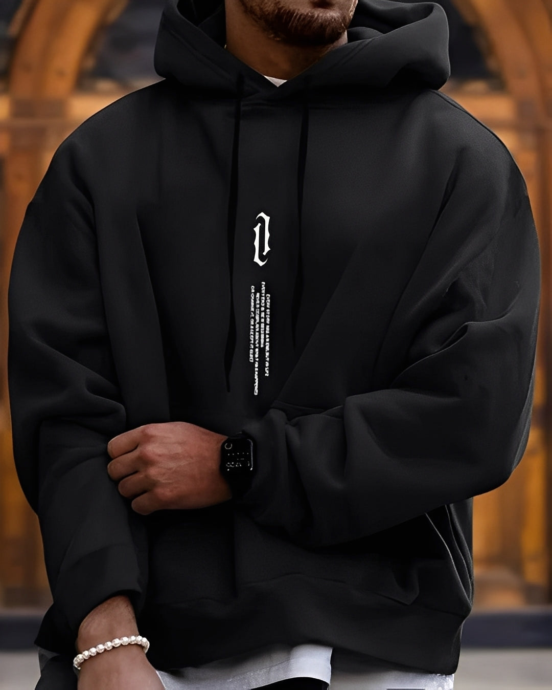 Beckham - Modischer Männer-Hoodie mit Aufdruck
