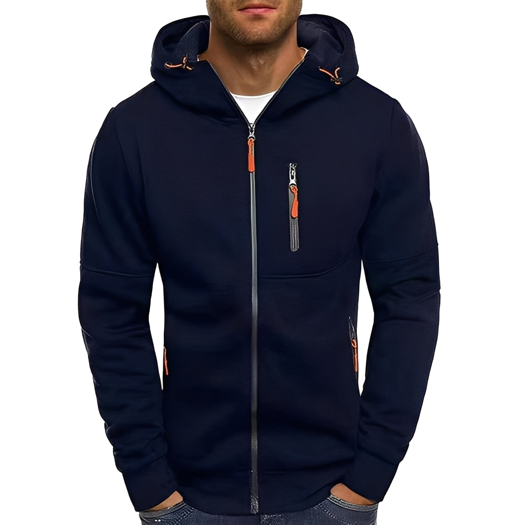 Lowell - Bequeme, modische Herrenjacke mit Kapuze
