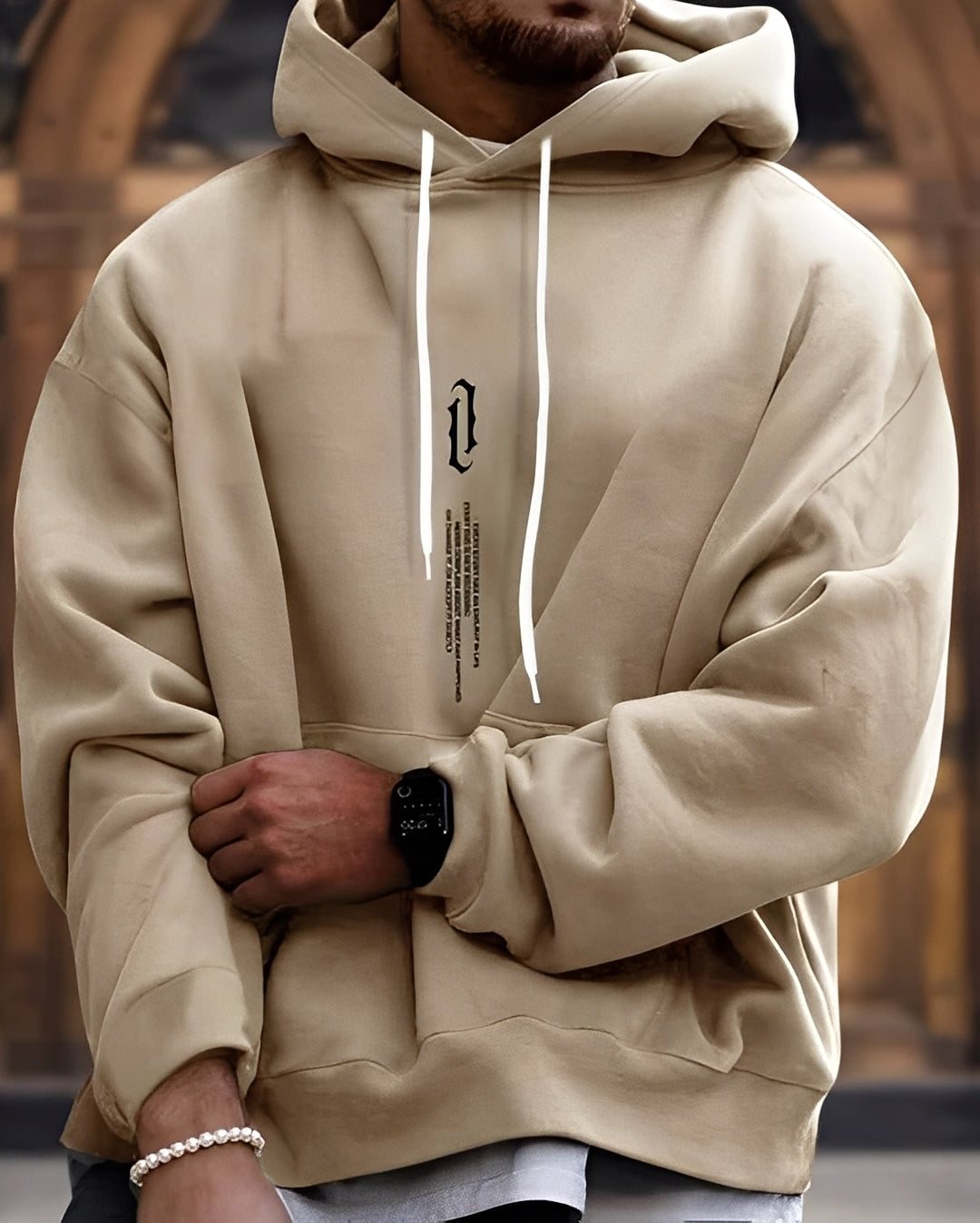 Beckham - Modischer Männer-Hoodie mit Aufdruck