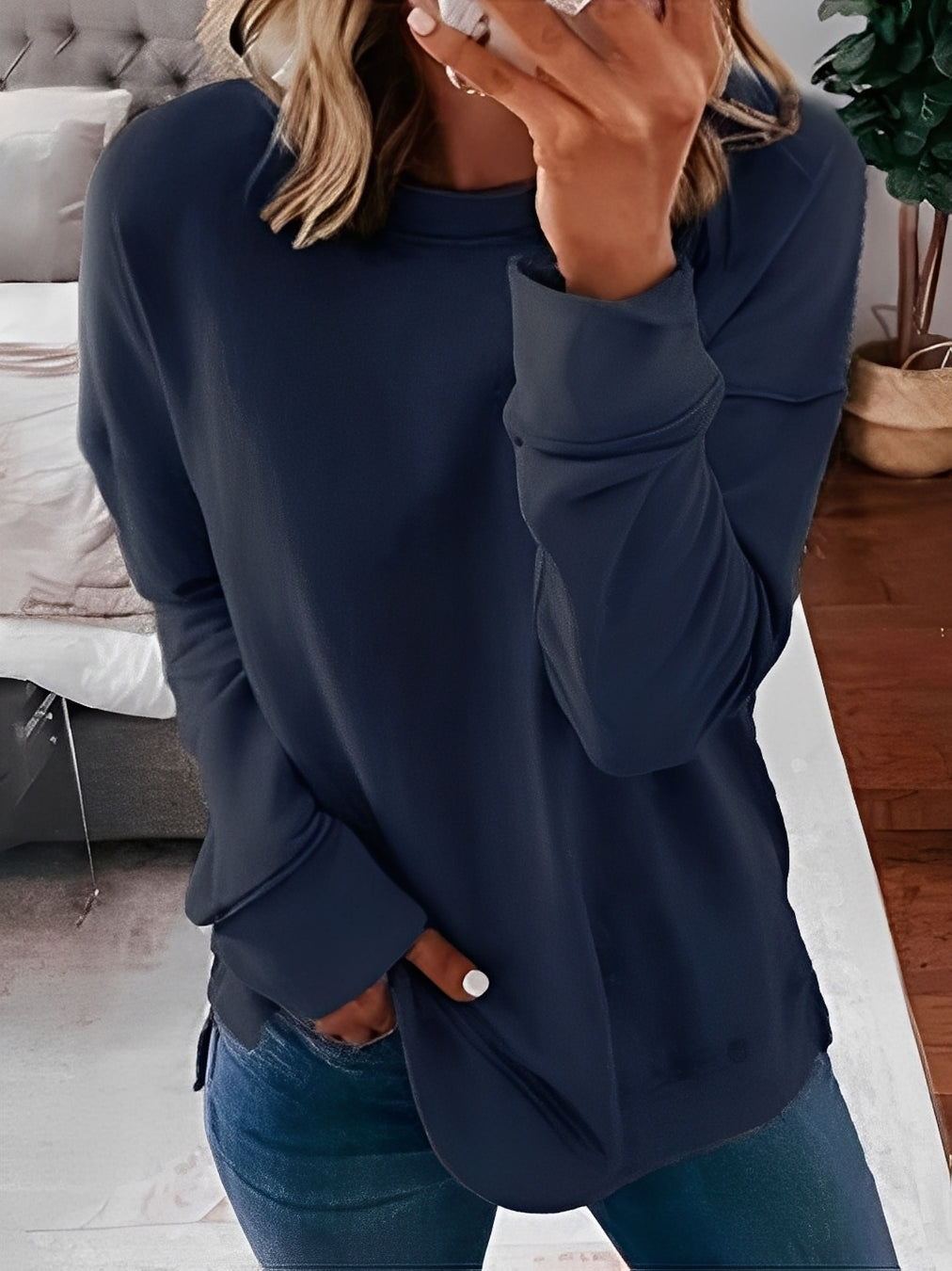 Charnette - Bequemer Retro-Pulli für Frauen