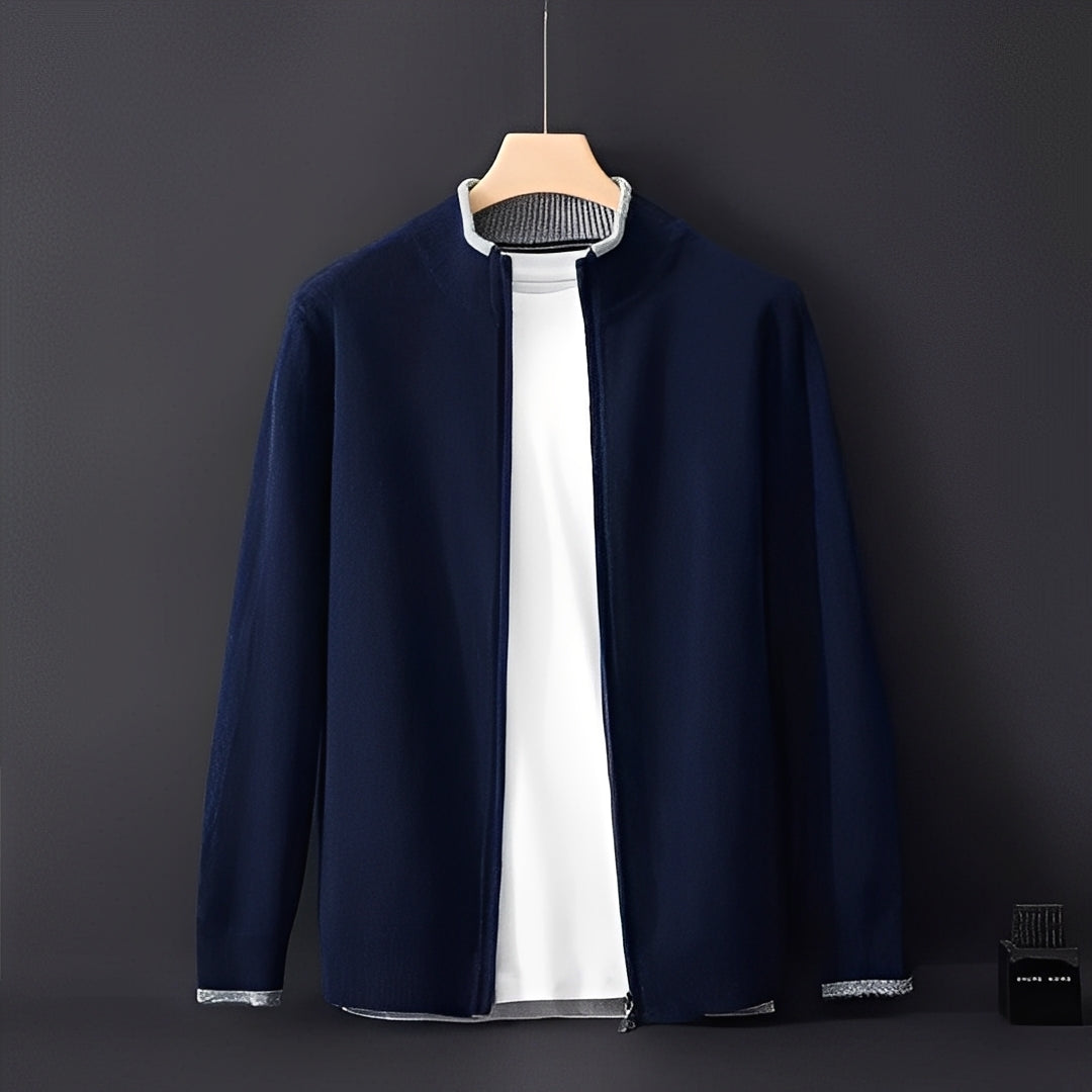 Brendon - Bequemer Herren-Pullover mit Reißverschluss