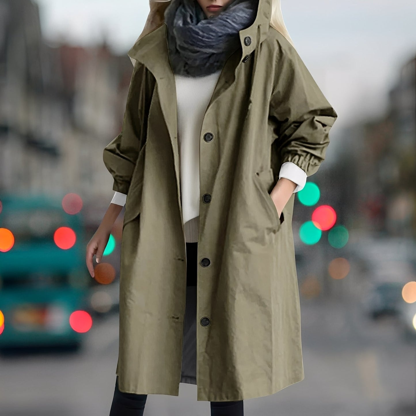 Shavonne - Stilvoller wasserdichter Damen-Trenchcoat